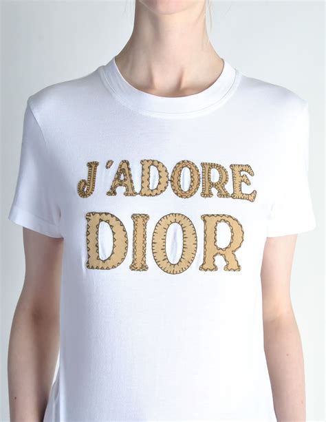 t shirt j'adore dior|vintage christian Dior t shirt.